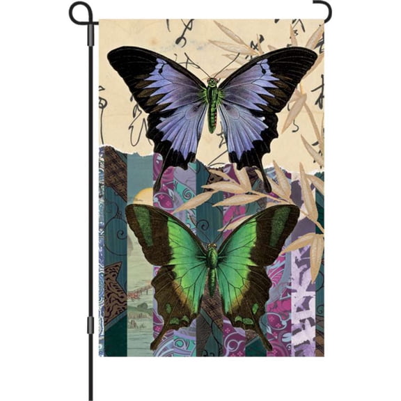 Premier Garden Size Flag - Asian Butterflies