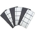 thumbnail image 1 of Premier Kitchen Towels - 15 x 25 - 6 Pack - Windowpane Pattern - Grey - 100% Cotton, 1 of 7