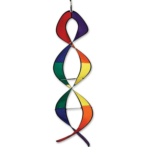 Premier Kites 22451 Wind Garden DNA Helix Twister/Spinner, Rainbow, 12-Inch
