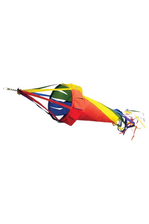 22501 Wind Garden Spinsock, Rainbow, 12-Inch
