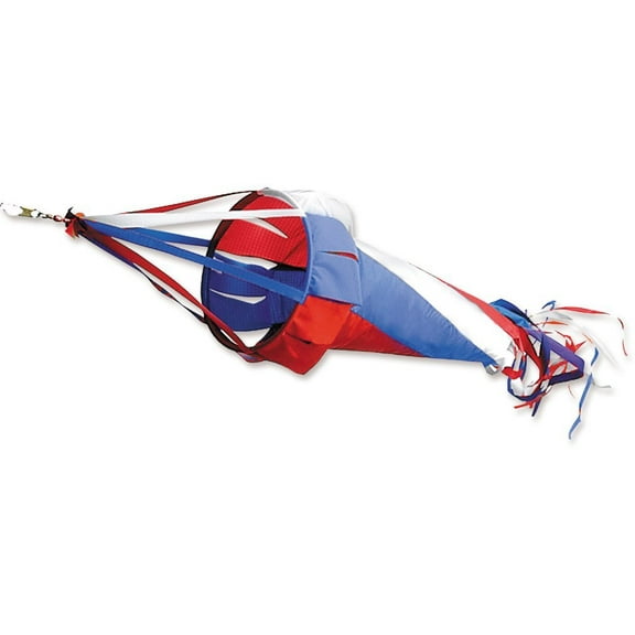 Premier Kites 22532 Wind Garden Spinsock, Patriotic, 48-Inch