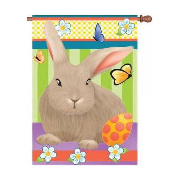 Premier Kites 52748 House Brilliance Flag, Hip Hop Bunny, 28 by 40-Inch