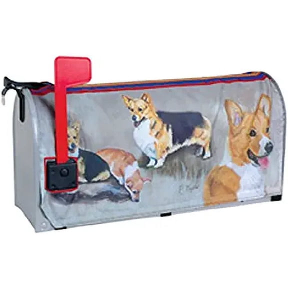 Premier Kites 58221 Mailbox Cover, Welsh Corgi, 18-Inch