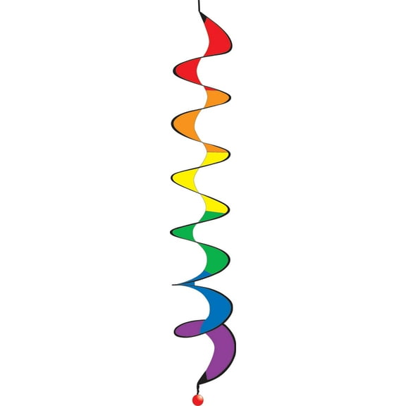 Premier Kites 99761 Rainbow Spiral Twister Wind Spinner, 45-Inch