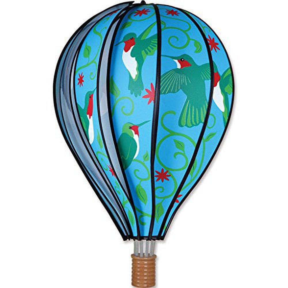 Premier Kites Hot Air Balloon 22 in. Hummingbirds