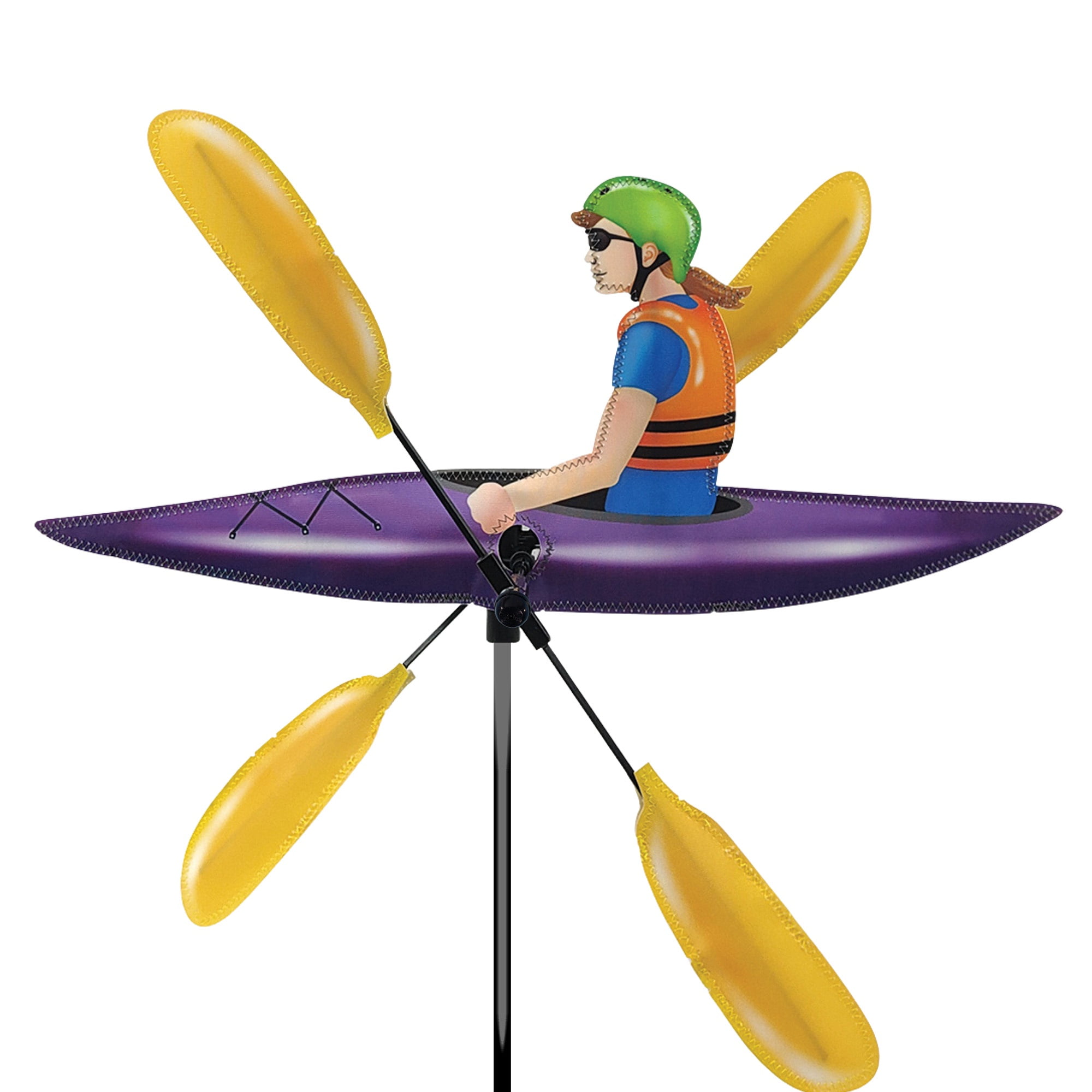 Premier Kites 15 In. WhirliGig Spinner Tan Pug: Playful And Eye Catching Outdoor Decor