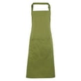 thumbnail image 1 of Premier Ladies/Womens Colours Bip Apron With Pocket / Workwear (Pack of 2), 1 of 4