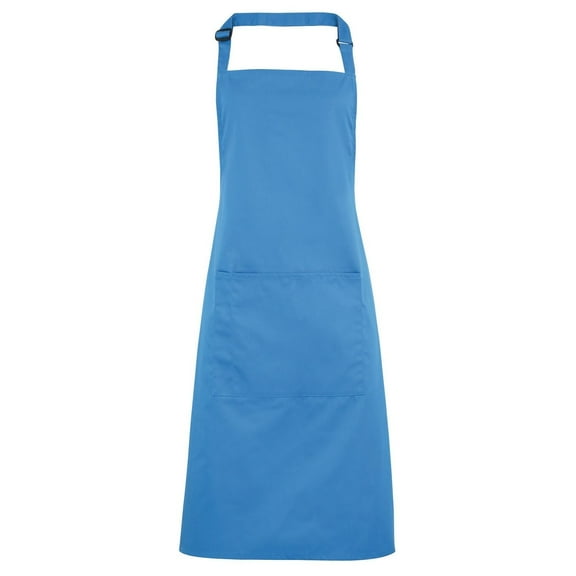 Premier Ladies/Womens Colours Bip Apron With Pocket / Workwear