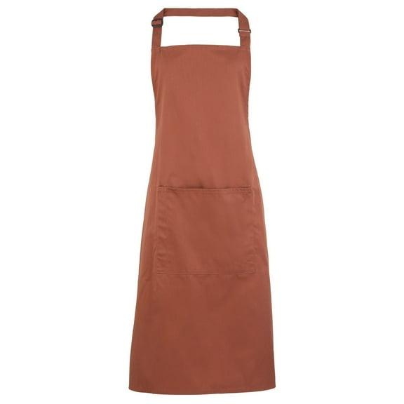 Premier Ladies/Womens Colours Bip Apron With Pocket / Workwear