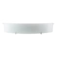 thumbnail image 1 of Premier Lighting 103404-Bn Bathroom Vanity Light Fixture, Glass & Stainless Steel, Modern Bath Bar L, 1 of 4