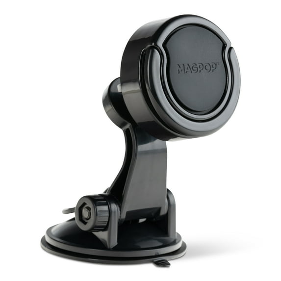 Premier Mag-Pop Magnetic Car Dashboard, Windshield Mount Phone, and Mobile Device Holder, Black