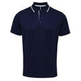 thumbnail image 1 of Premier Mens Contrast Coolchecker Polo Shirt, 1 of 4