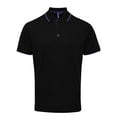 thumbnail image 1 of Premier Mens Coolchecker Contrast Pique Polo Shirt, 1 of 4