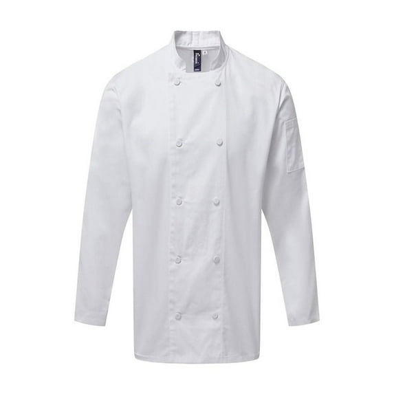 Premier Mens Coolchecker Long-Sleeved Chef Jacket