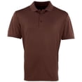 thumbnail image 1 of Premier Mens Coolchecker Pique Short-Sleeved Polo Shirt, 1 of 4