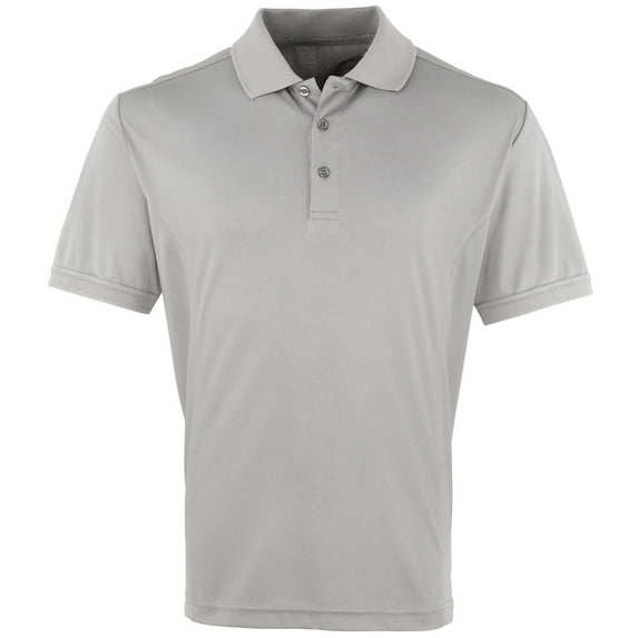 Premier Mens Coolchecker Pique Short-Sleeved Polo Shirt