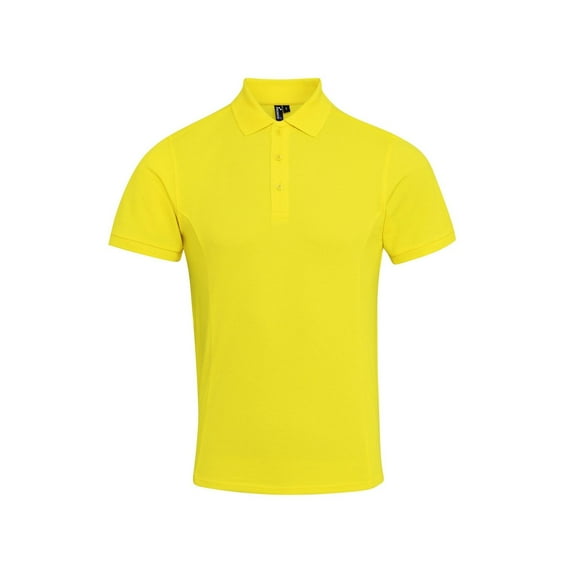 Premier Mens Coolchecker Plus Pique Polo With CoolPlus