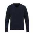 thumbnail image 1 of Premier Mens Essential Acrylic V Neck Sweatshirt, 1 of 4