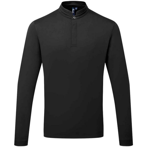 Premier Mens Essential Coolchecker Long-Sleeved Chef Shirt