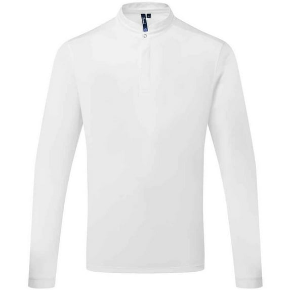 Premier Mens Essential Coolchecker Long-Sleeved Chef Shirt