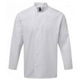 thumbnail image 1 of Premier Mens Essential Long-Sleeved Chef Jacket, 1 of 4