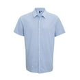 thumbnail image 1 of Premier Mens Gingham Cotton Short-Sleeved Shirt, 1 of 4