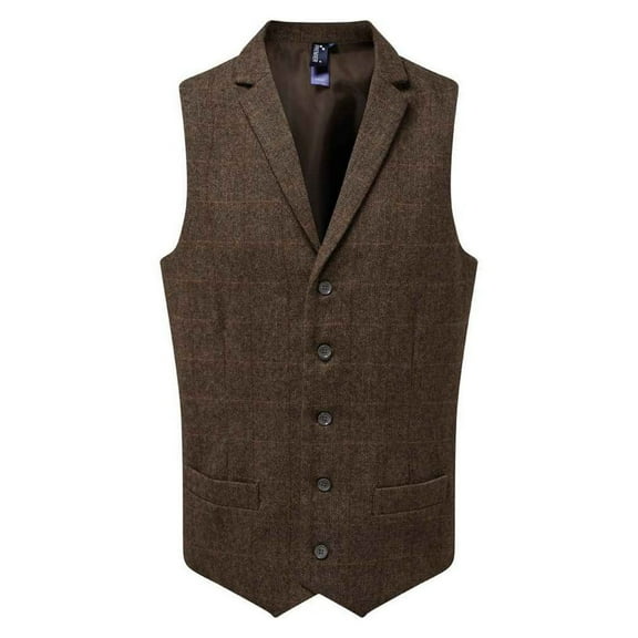 Premier Mens Herringbone Vest