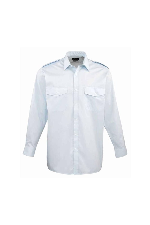 Mens Long-Sleeved Pilot Shirt