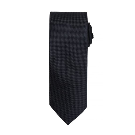 Premier Mens Micro Waffle Formal Work Tie (Pack of 2)