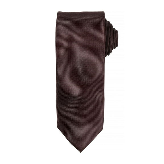 Premier Mens Micro Waffle Formal Work Tie (Pack of 2)
