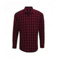 thumbnail image 1 of Premier Mens Mulligan Check Long Sleeve Shirt, 1 of 4