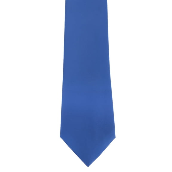 Premier Mens Plain Satin Tie (Narrow Blade) (Pack of 2)