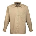 thumbnail image 1 of Premier Mens Poplin Long-Sleeved Shirt, 1 of 3