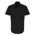 thumbnail image 1 of Premier Mens Poplin Stretch Short-Sleeved Shirt, 1 of 4