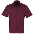 thumbnail image 1 of Premier Mens Short Sleeve Formal Poplin Plain Work Shirt, 1 of 4