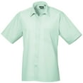 thumbnail image 1 of Premier Mens Short Sleeve Formal Poplin Plain Work Shirt, 1 of 4