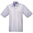 thumbnail image 1 of Premier Mens Short Sleeve Formal Poplin Plain Work Shirt, 1 of 3