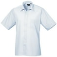 thumbnail image 1 of Premier Mens Short Sleeve Formal Poplin Plain Work Shirt, 1 of 4