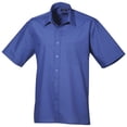 thumbnail image 1 of Premier Mens Short Sleeve Formal Poplin Plain Work Shirt, 1 of 5