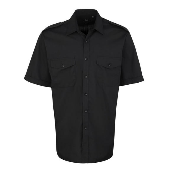 Premier Mens Short-Sleeved Pilot Shirt