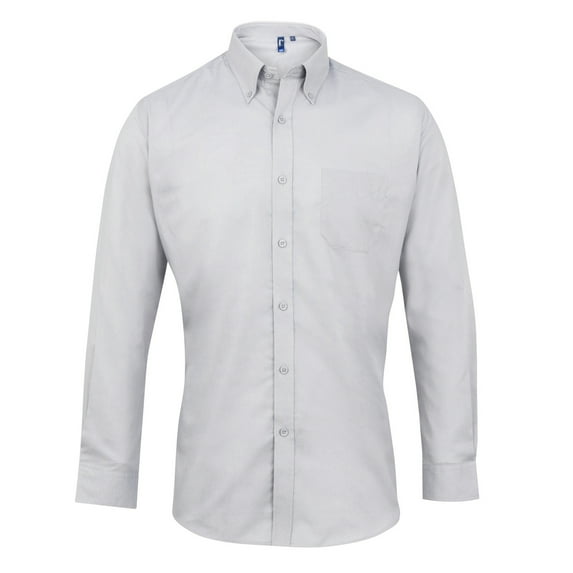 Premier Mens Signature Oxford Long Sleeve Work Shirt