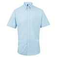 thumbnail image 1 of Premier Mens Signature Oxford Short Sleeve Work Shirt, 1 of 4