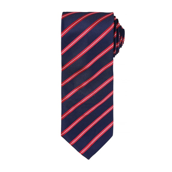 Premier Mens Sports Stripe Pattern Formal Work Tie