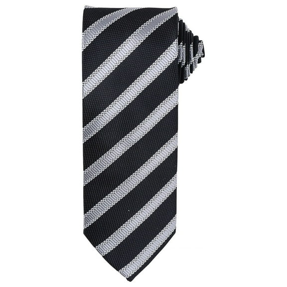Premier Mens Stripe Waffle Tie