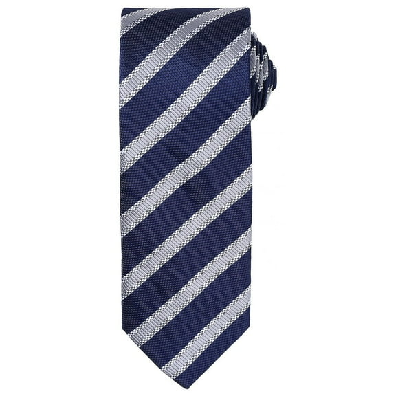 Premier Mens Stripe Waffle Tie