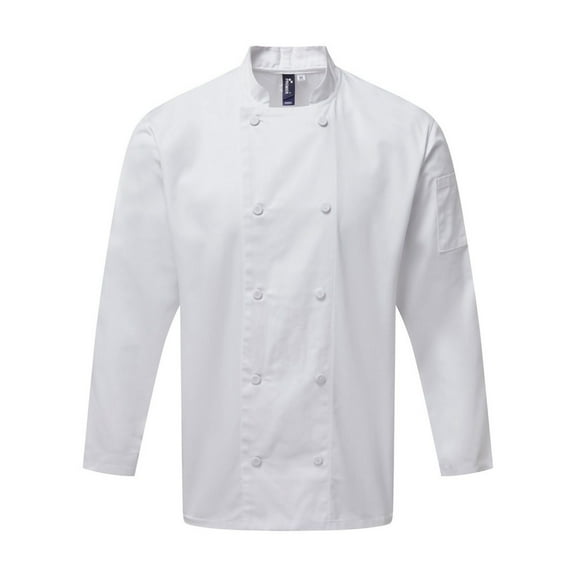 Premier Mens/Womens Chefs Coolchecker Long Sleeve Jacket