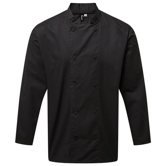Premier Mens/Womens Chefs Coolchecker Long Sleeve Jacket