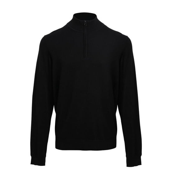 Premier Mens Zip Neck Sweatshirt