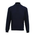 thumbnail image 1 of Premier Mens Zip Neck Sweatshirt, 1 of 4