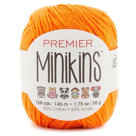 Premier Minikins Yarn-Clementine